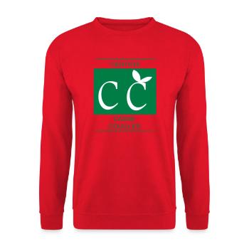certifié casse couilles - Sweat-shirt Unisexe - rouge - Devant - Alina (178cm) & Michal (187cm)