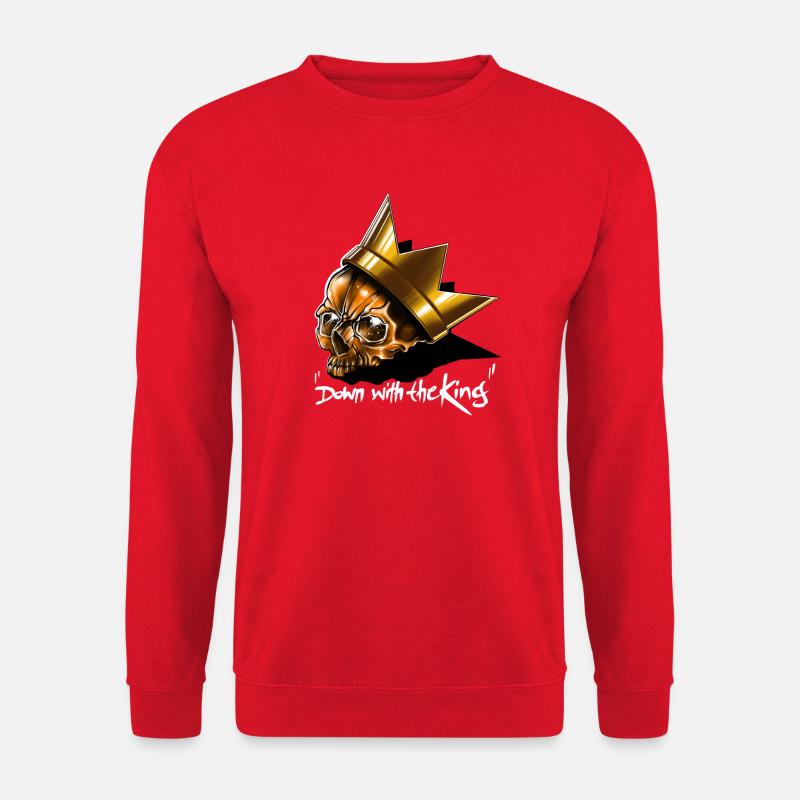 Down with the King - Unisex Pullover - Rot