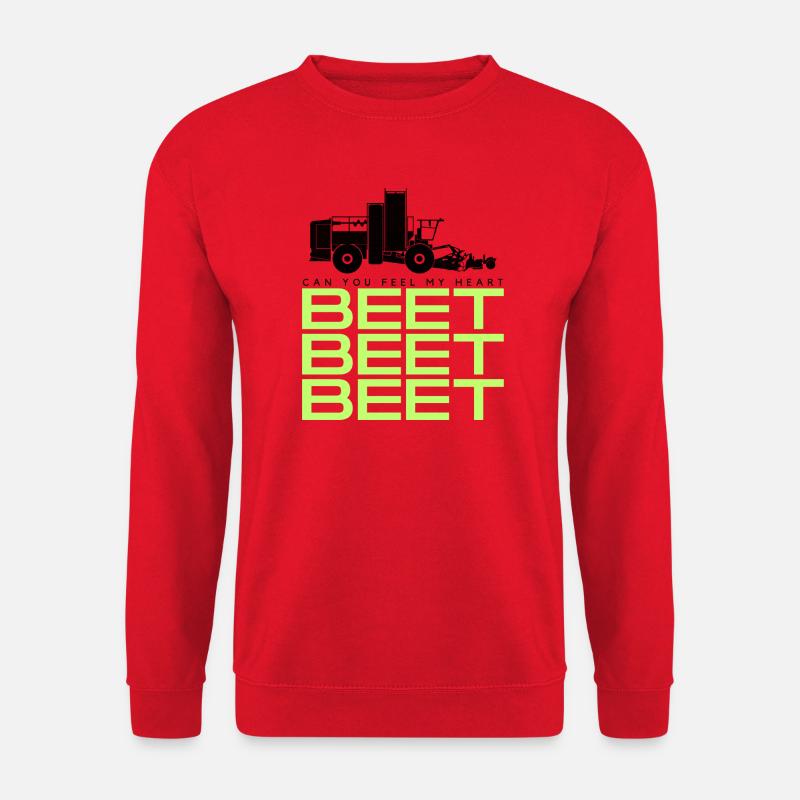 Rübenroder Tshirt - Unisex Pullover - Rot