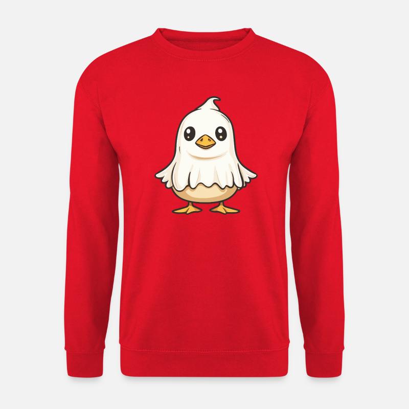 Gans Halloween Geist - Unisex Pullover - Rot