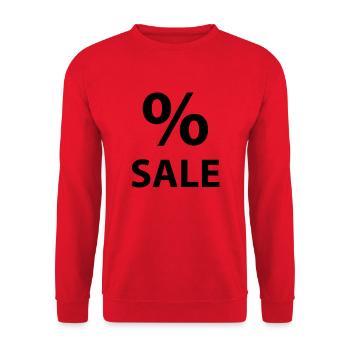 Sale – % Ausverkauf - Unisex Pullover - Rot - Vorne - Alina (178cm) & Michal (187cm)