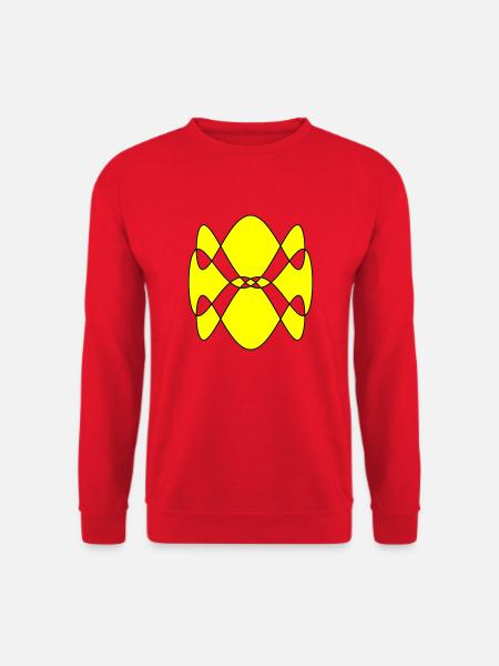 Spirogramme - Sweat-shirt Unisexe - rouge