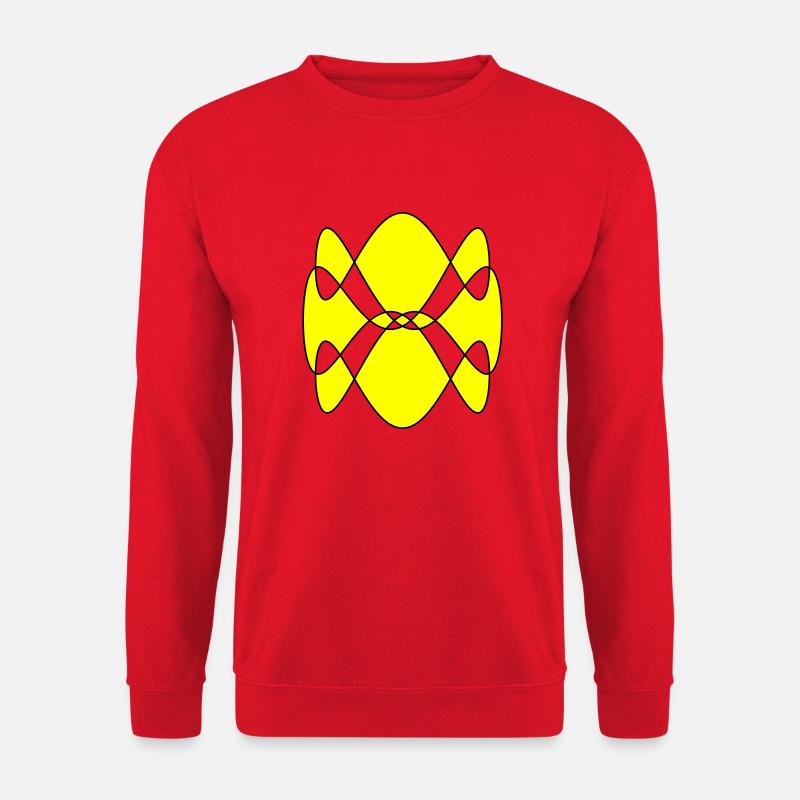 Spirogramme - Sweat-shirt Unisexe - rouge