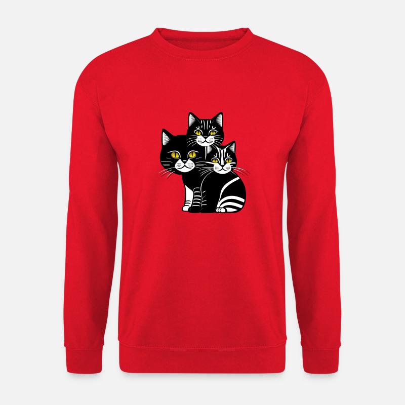 Katzem - Unisex Pullover - Rot