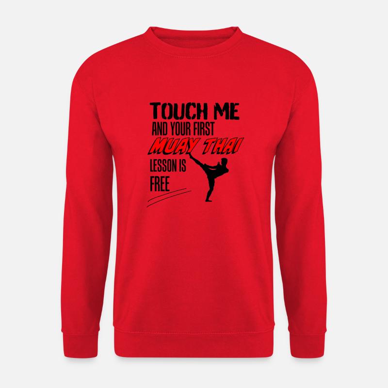 MUAY THAI - Unisex Pullover - Rot