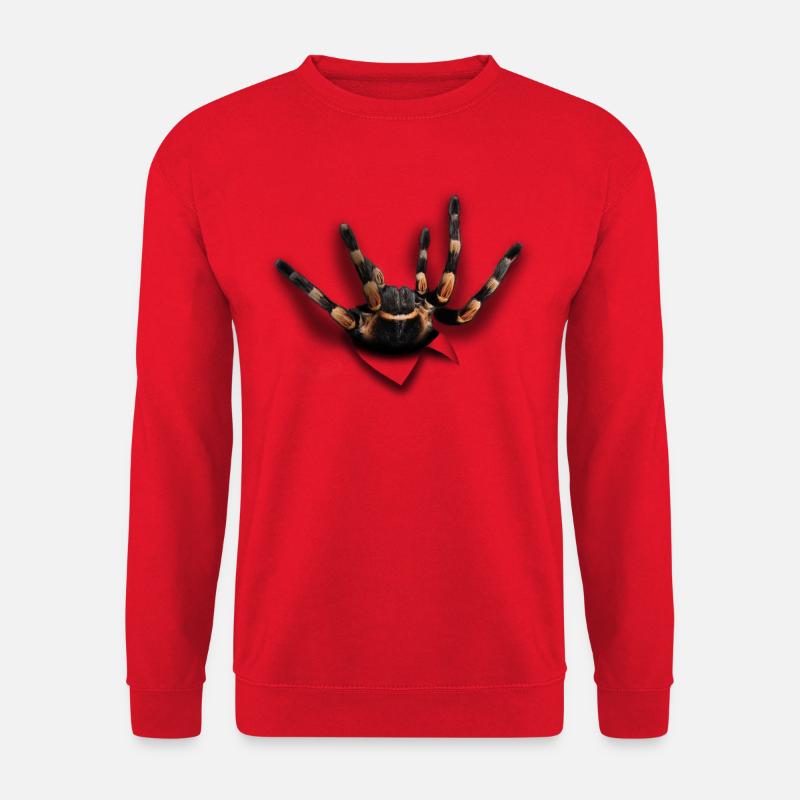Spinne - Unisex Pullover - Rot