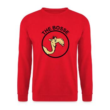 The Bosse II - Sweat-shirt Unisexe - rouge - Devant - Alina (178cm) & Michal (187cm)