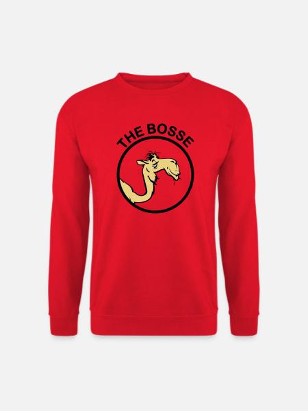 The Bosse II - Sweat-shirt Unisexe - rouge