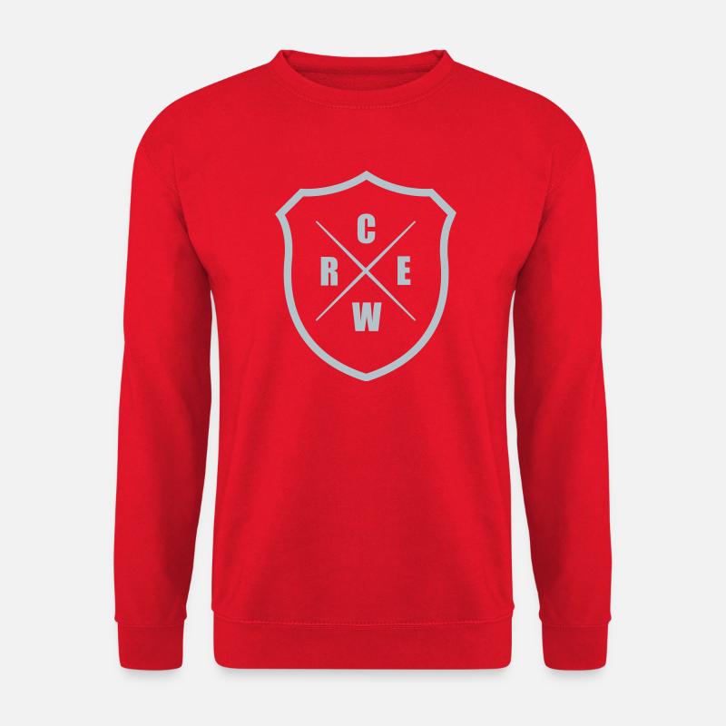Crew Shield Crest - Unisex Sweatshirt - red