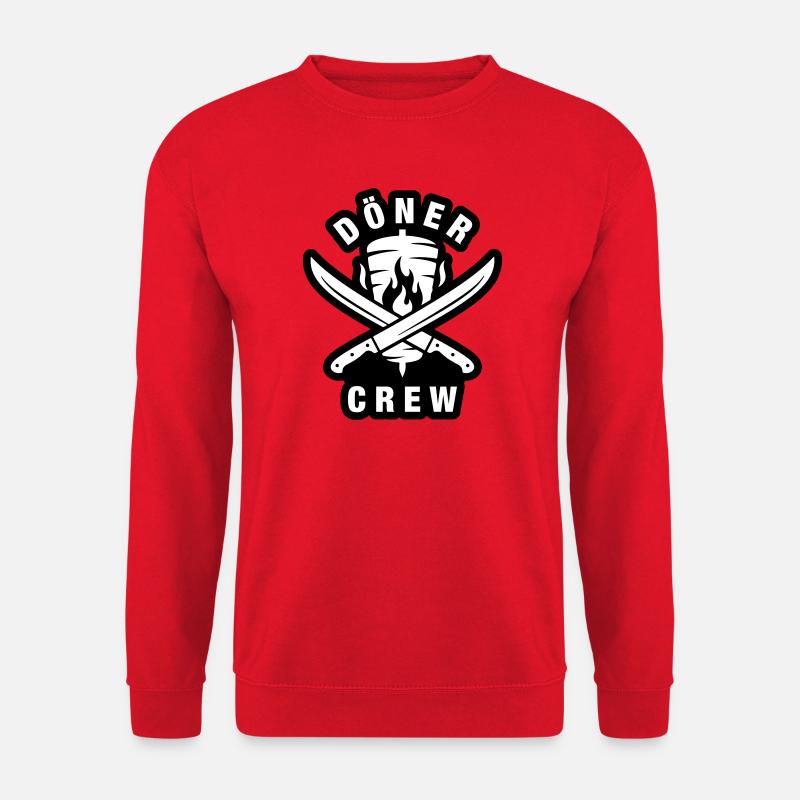 Döner Crew - Unisex Pullover - Rot