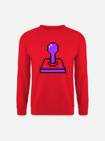 Arcade Joystick Retro Console - Unisex Sweatshirt - red