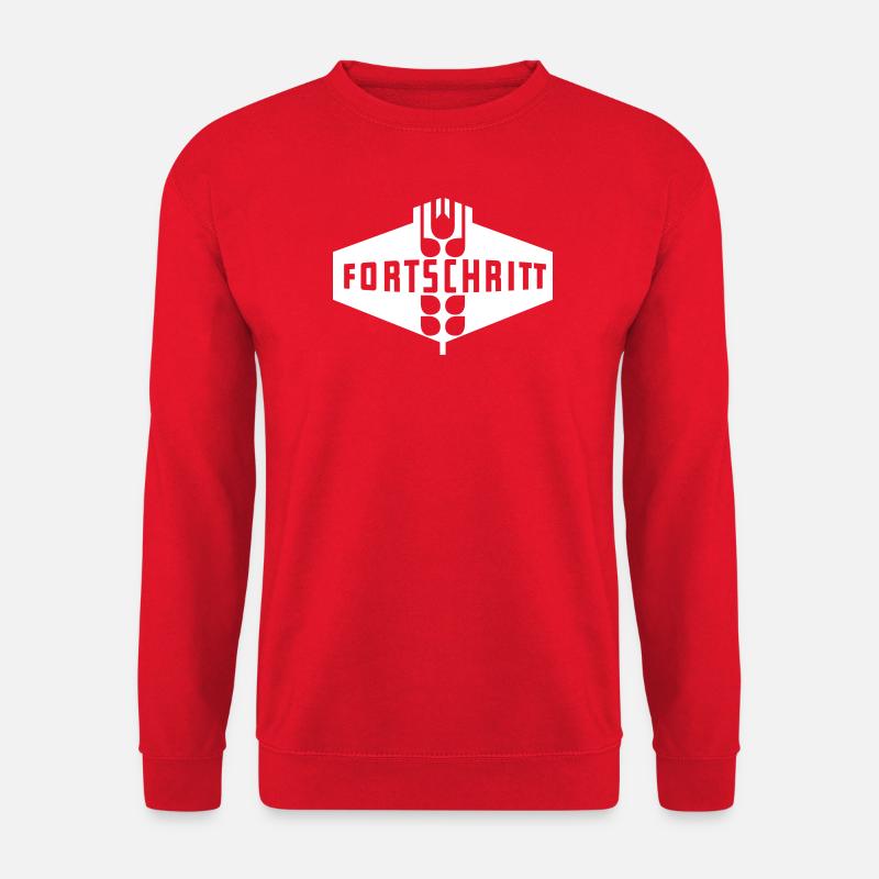 Progrès GDR (monochrome) - Sweat-shirt Unisexe - rouge