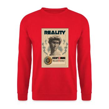 BaumMentor Bild - Unisex Pullover - Rot - Vorne - Alina (178cm) & Michal (187cm)