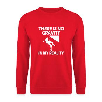 climbing - Unisex Pullover - Rot - Vorne - Alina (178cm) & Michal (187cm)