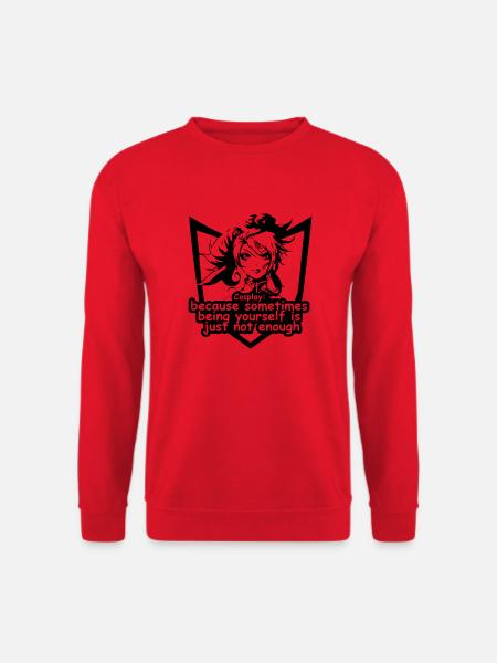 Cosplay: being yourself - Unisex Pullover - Rot