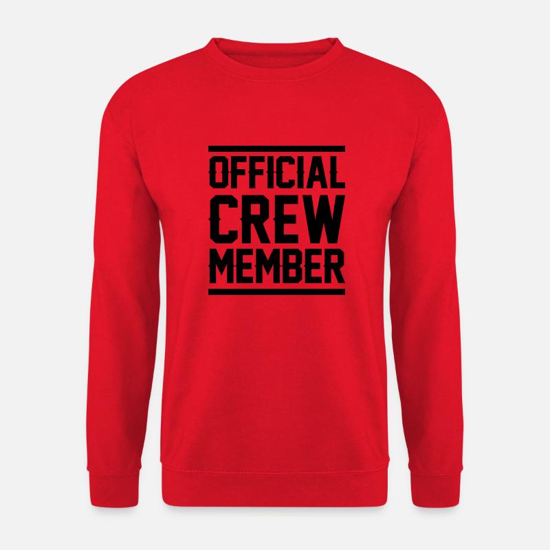 Membre d’équipage - Sweat-shirt Unisexe - rouge