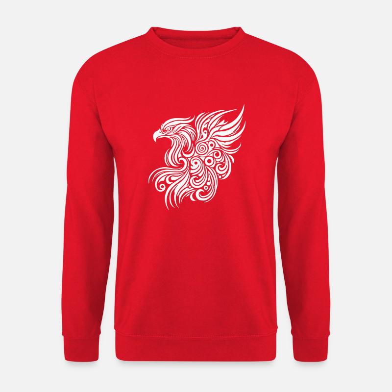 Eagle Tribal 1 - Unisex Sweatshirt - red