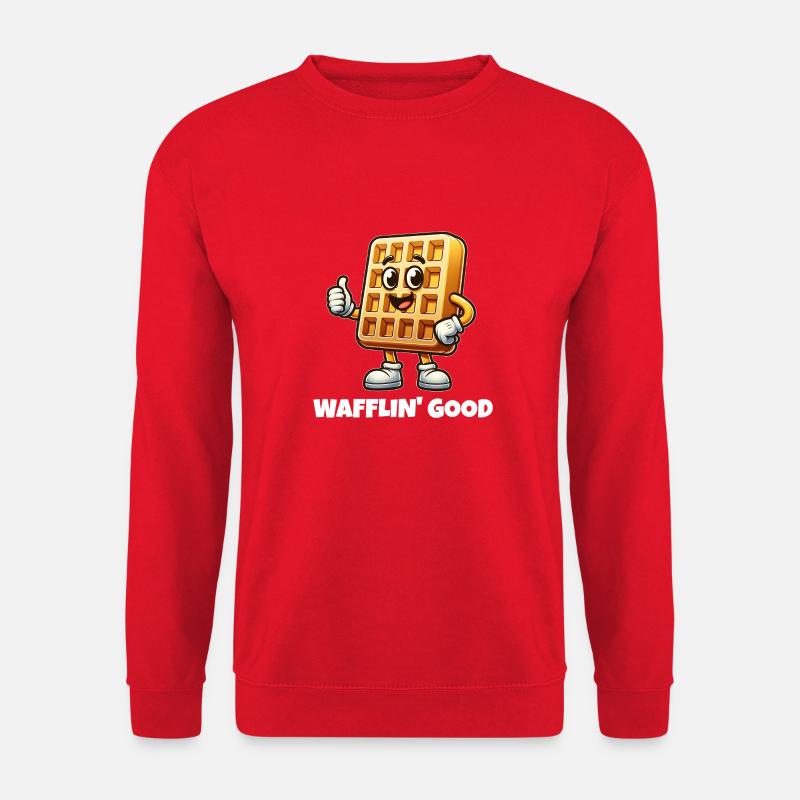 Wafflin' Good - Unisex Sweatshirt - red