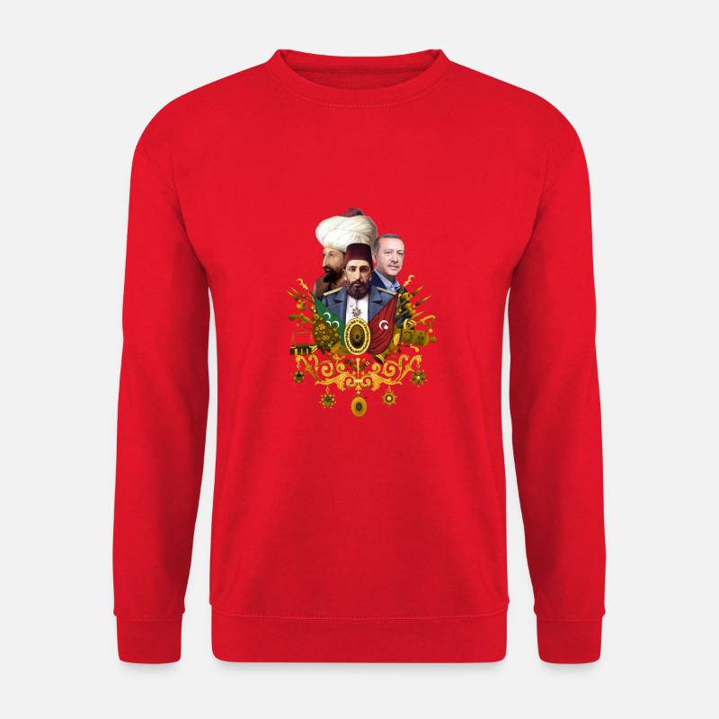 Osmanisches Reich | Wappen - Unisex Pullover - Rot