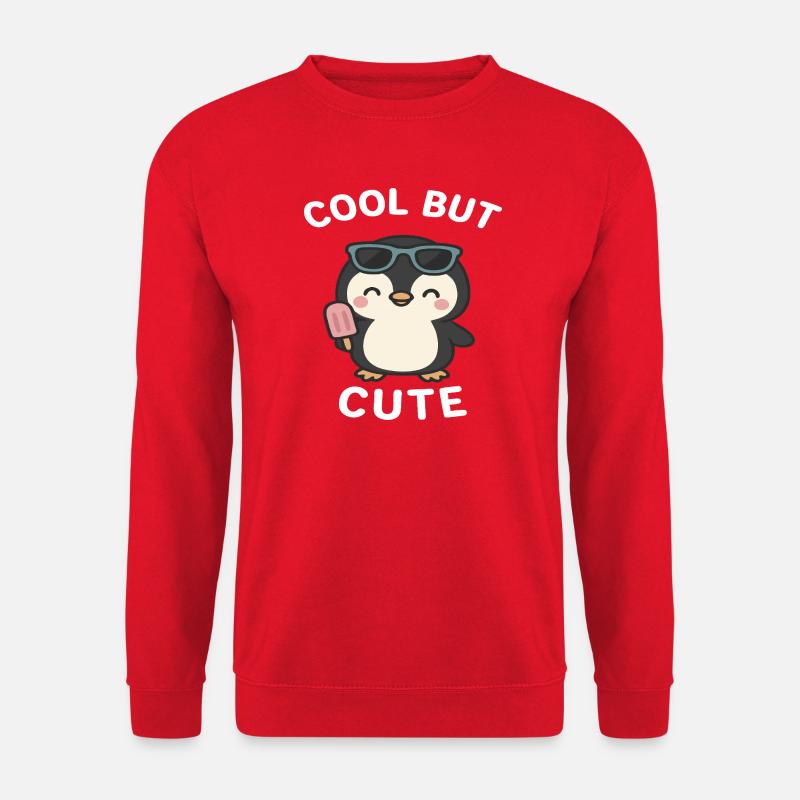 Pinguine - Unisex Pullover - Rot