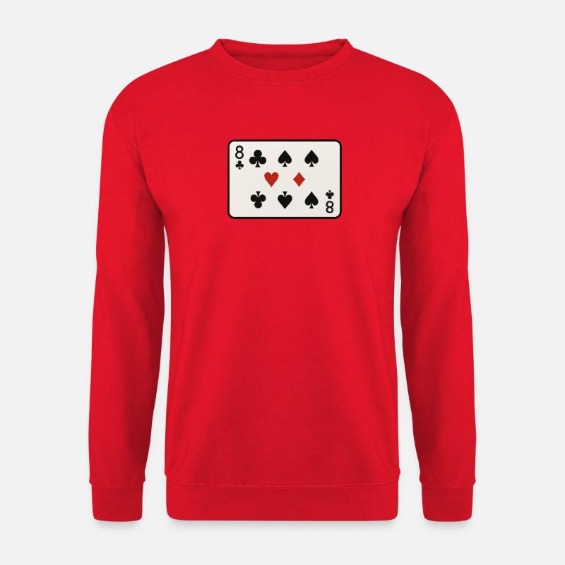 Am 8. - Unisex Pullover - Rot