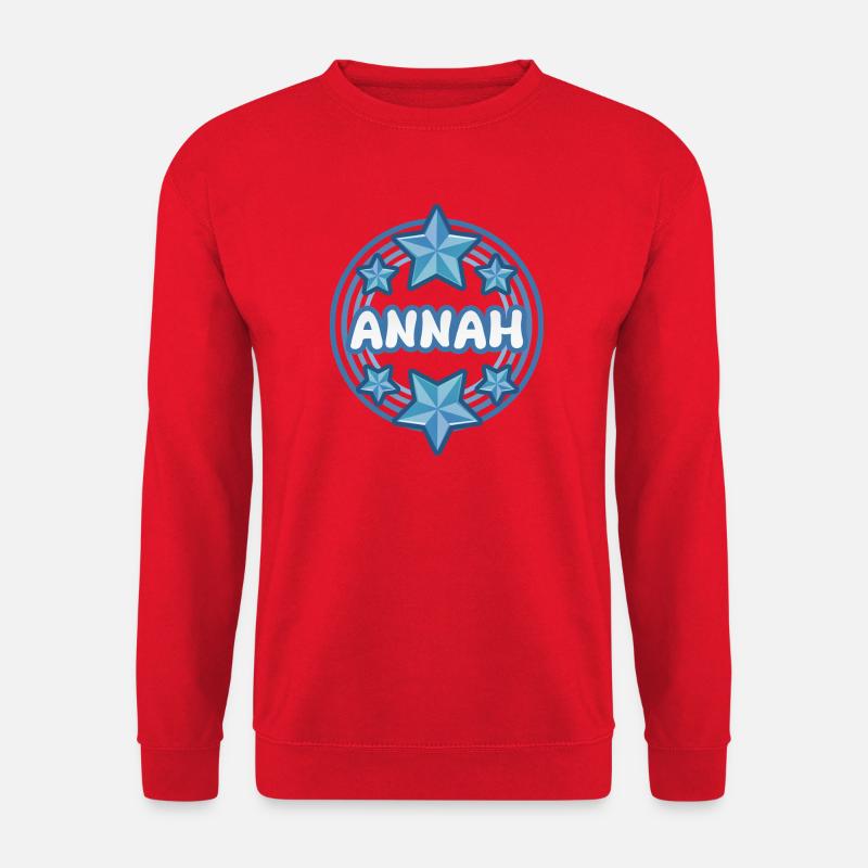 Annah - Unisex Pullover - Rot