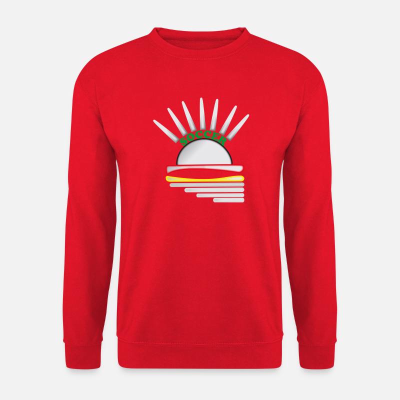 Soccer Logo - Unisex Sweatshirt - red