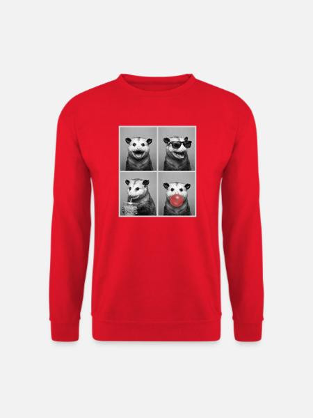 Opossums Opossum - Unisex Sweatshirt - red