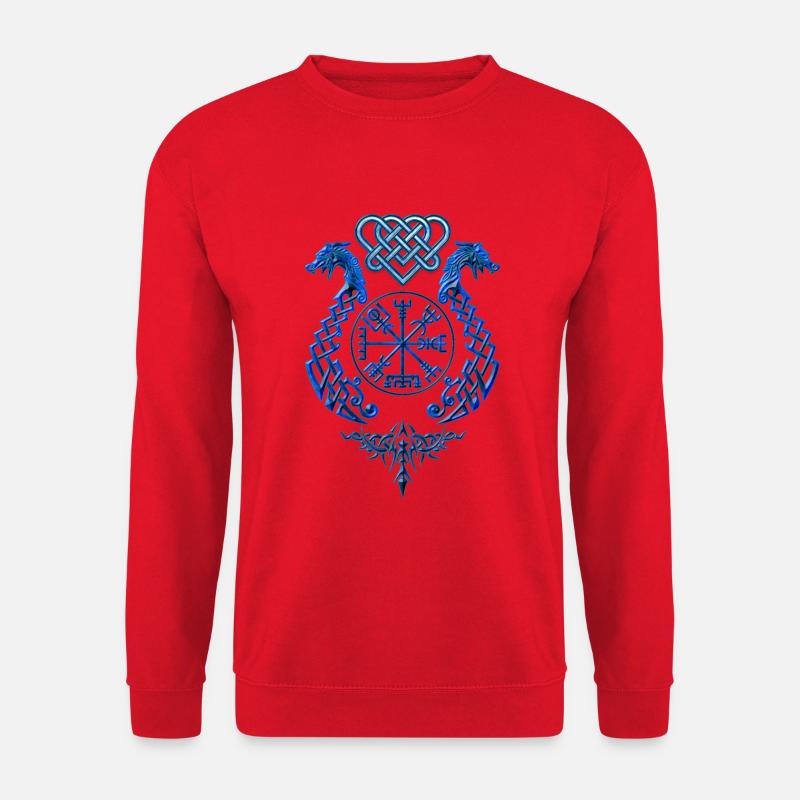 DrachenSymbol - Unisex Pullover - Rot