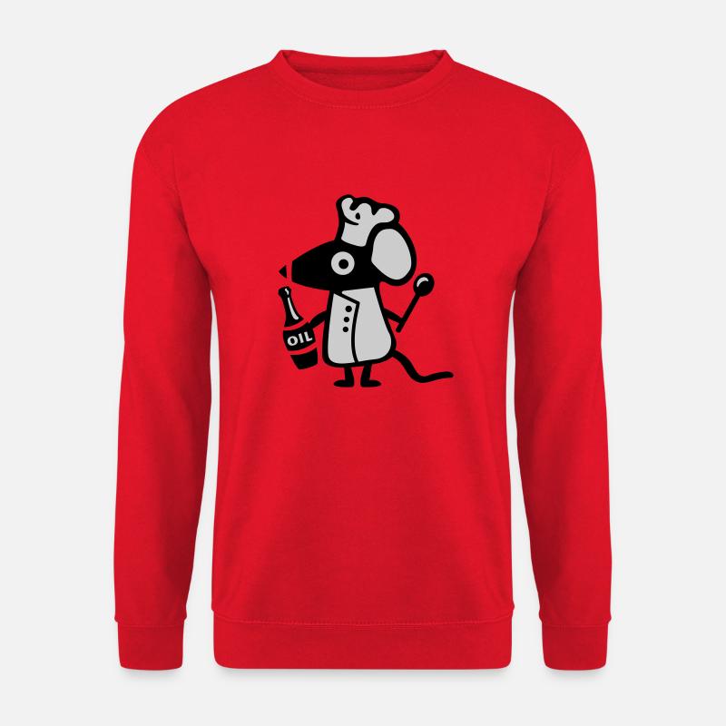 Mouse Koch - rat - Unisex Sweatshirt - red