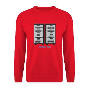 The ultimate design for gamers :) BRAND NEW !!! - Unisex Sweatshirt - red - Front - Alina (178cm) & Michal (187cm)