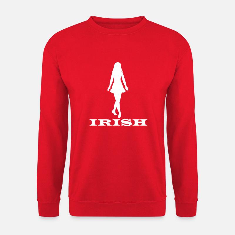 Dancing Dance Music - Unisex Pullover - Rot