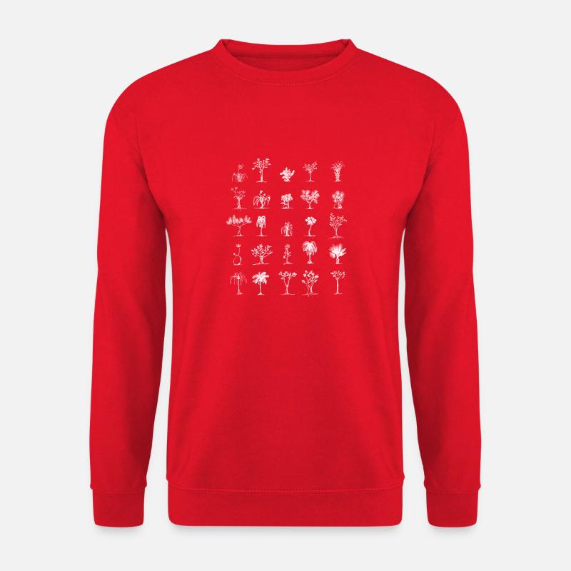 Plants and Trees - Unisex Sweatshirt - red