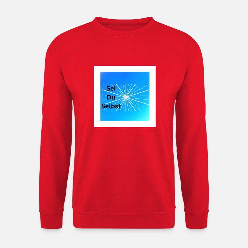 Sei Du Selbst - Unisex Pullover - Rot