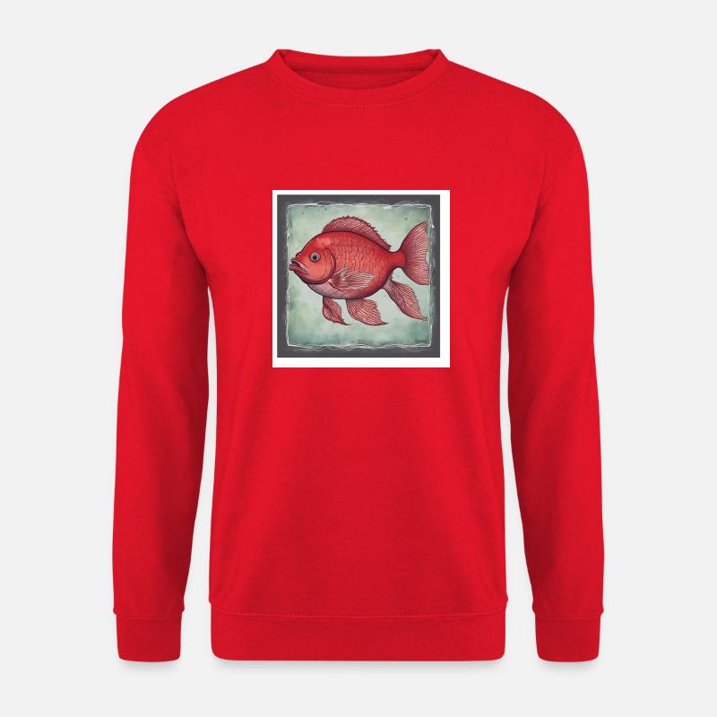 GOLDFISCH - Unisex Pullover - Rot