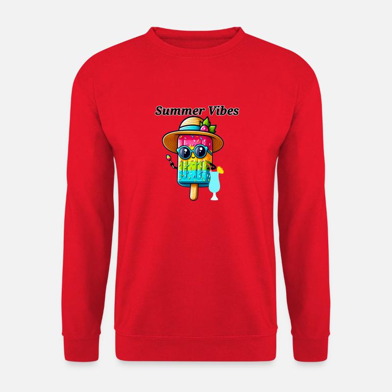 Summer Vibes - Unisex Pullover - Rot