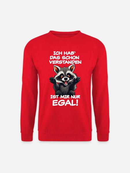 Ich Hab' Das Schon Verstanden... - hell - Unisex Pullover - Rot