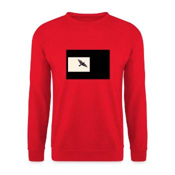 Basic Streetwear - Sweat-shirt Unisexe - rouge - Devant - Alina (178cm) & Michal (187cm)
