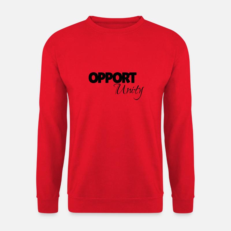 OpportUnity - Unisex Pullover - Rot