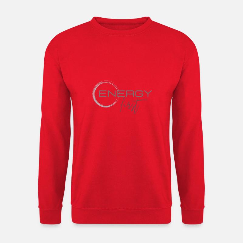 ENERGY first - Unisex Pullover - Rot