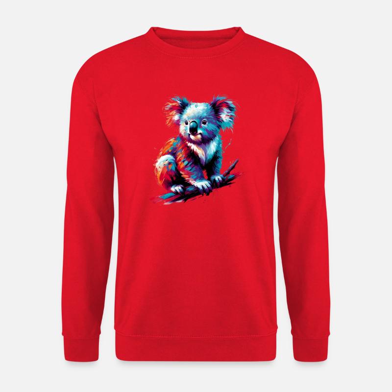 Koala - Unisex Sweatshirt - red