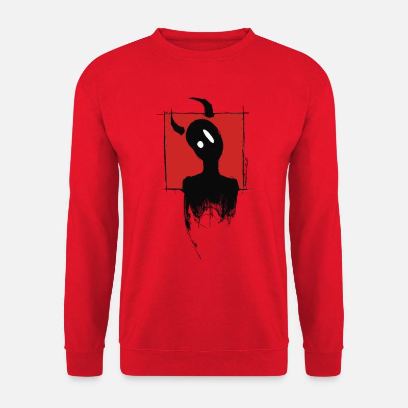 Devil Boy - Unisex Sweatshirt - red