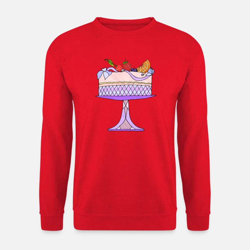 Kuchen - Unisex Pullover - Rot