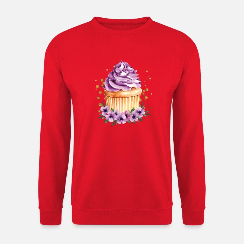 Cupcake - Unisex Pullover - Rot