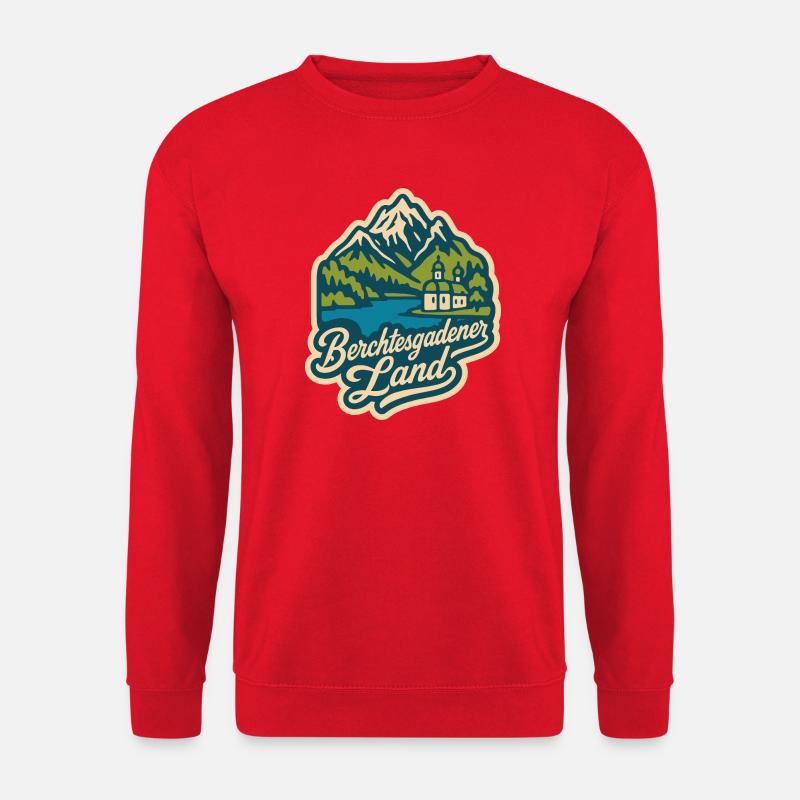 Berchtesgadener Land - Unisex Pullover - Rot