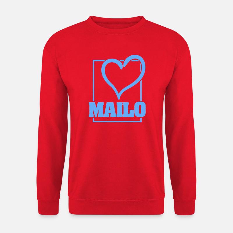 Bachelor Mailo - Unisex Sweatshirt - red