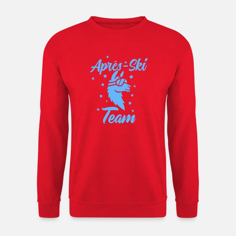 Après Ski Lama Team - Unisex Pullover - Rot