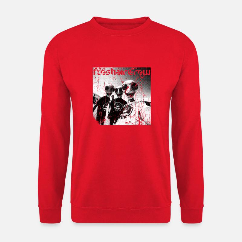 Fresh Shark Crew Graffiti - Unisex Pullover - Rot