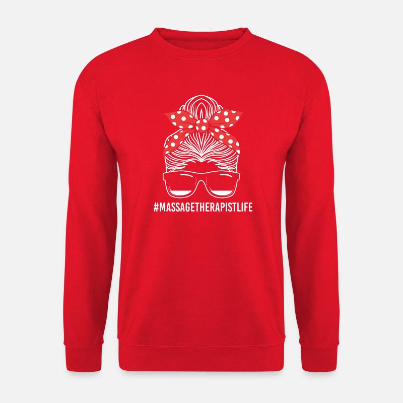 massage - Unisex Sweatshirt - red