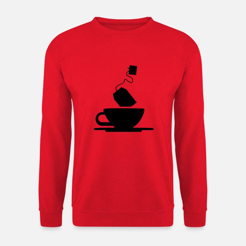 tea_1_f1 - Unisex Pullover - Rot
